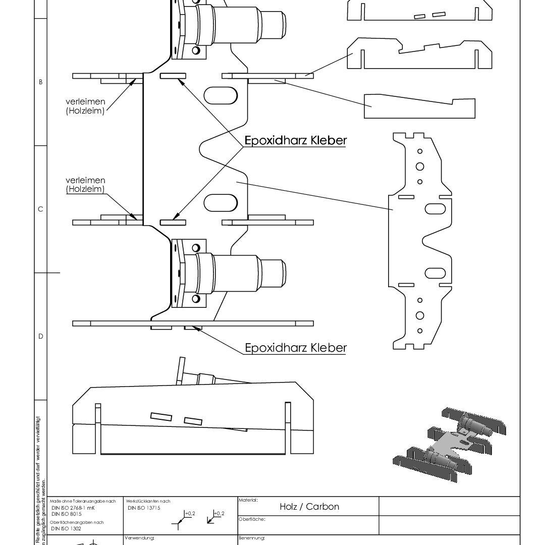 Supporto motore per aero-naut Comtesse - immagine 4
