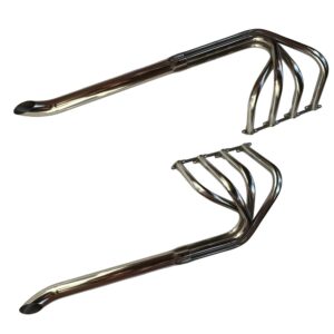 Side Pipe Exhaust - designed for CISON V8 Small-Block Engine